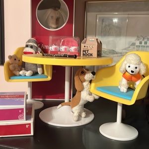 COPY - American Girl Julie Albright Dining Set EUC MCM style